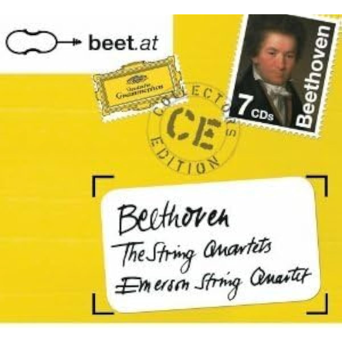 Beethoven Complete String Quartets Emerson Quartet (7CDs)