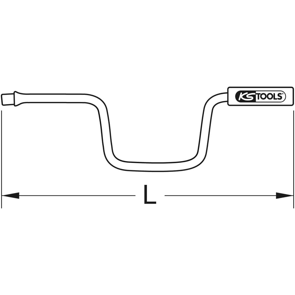 KS Tools 1/4" Crank Handle 911.2358