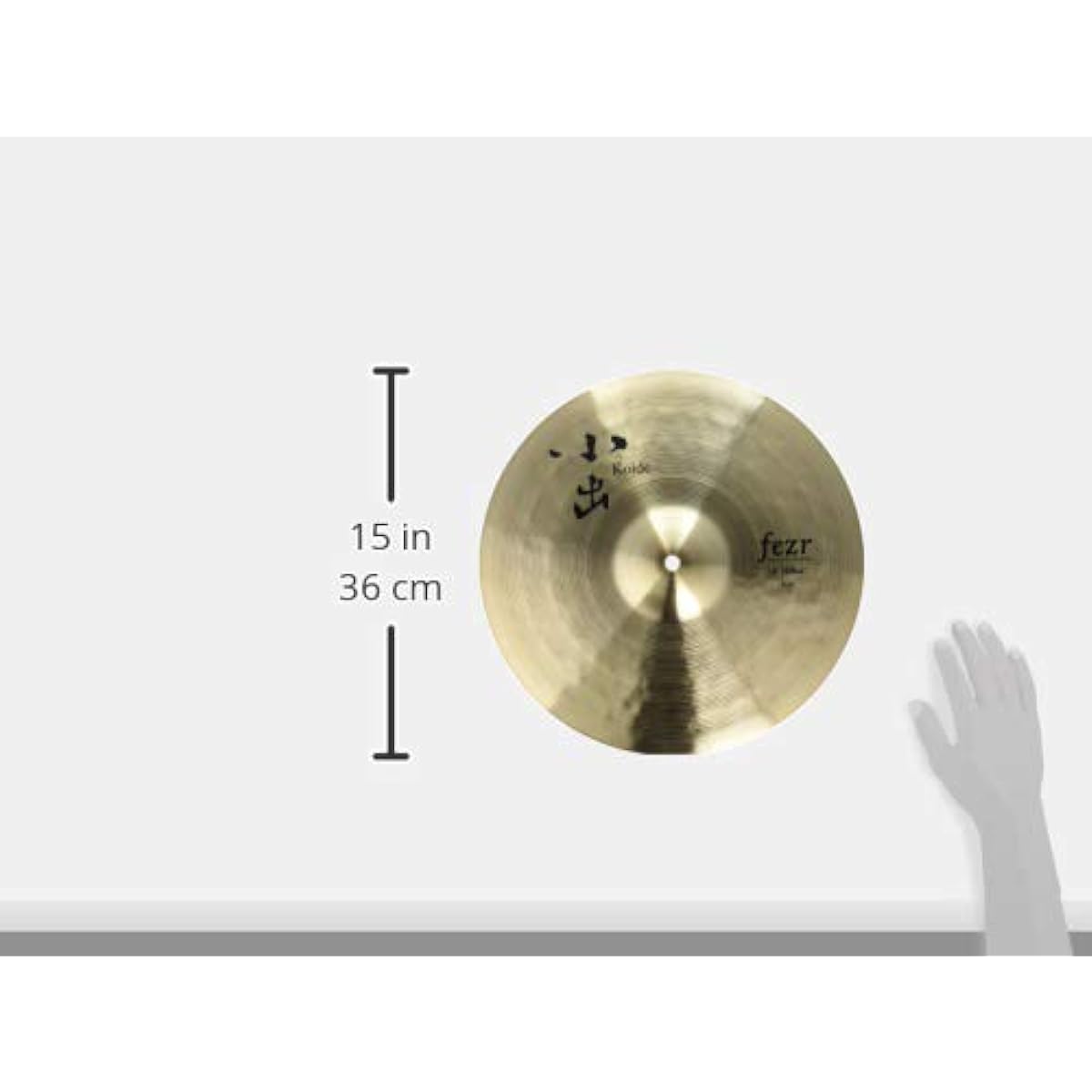 Koide Fezr series hi-hat cymbal 15 inch FZ-15HH