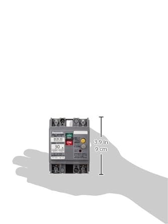 Panasonic Earth Leakage Breaker BKW-30 Type 2P2E with OC 30A 30mA (combined with overcurrent protection) BKW2303