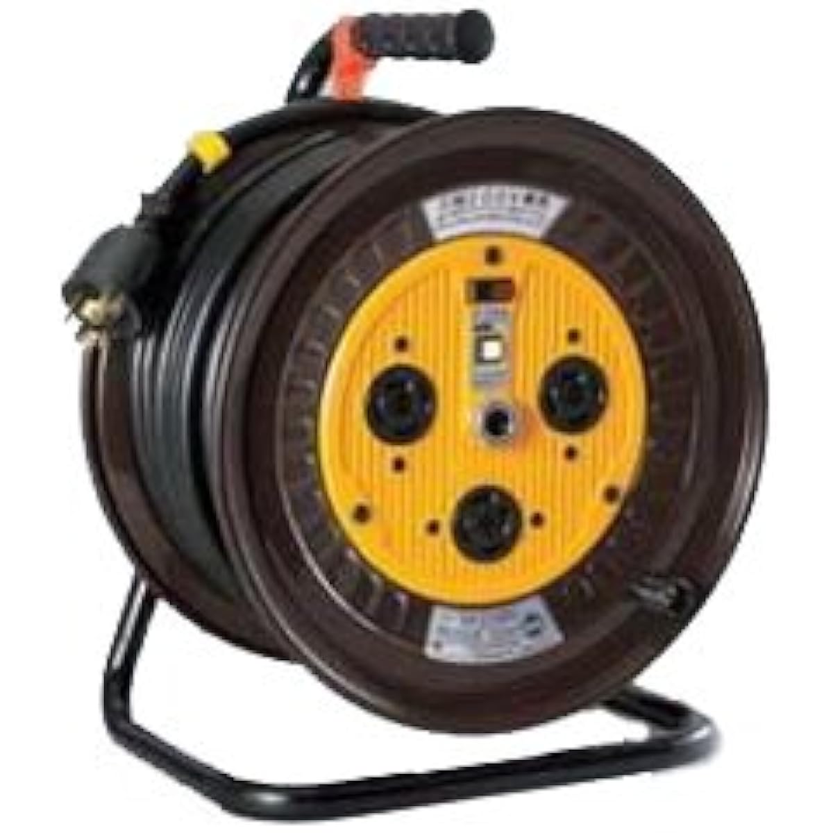 Nitto 3-phase 200V locking (hook) drum with earth (external key) 30m ND-E330L-20A