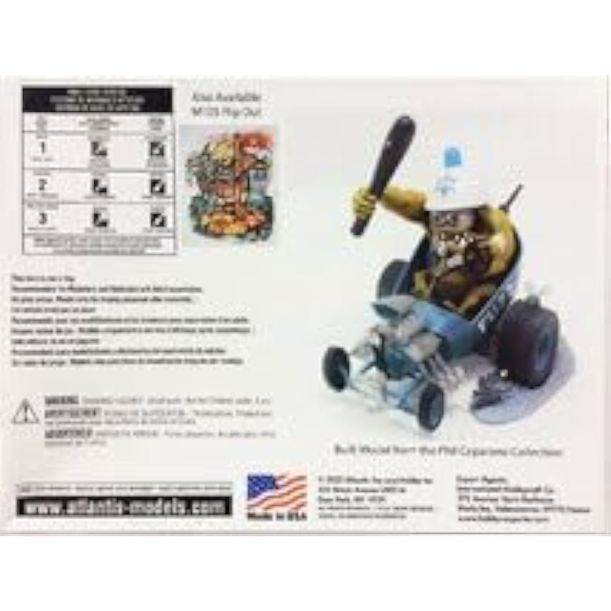 Atlantis Model SUPER FUZZ (Old Monogram Reprint) Stanley Mouse