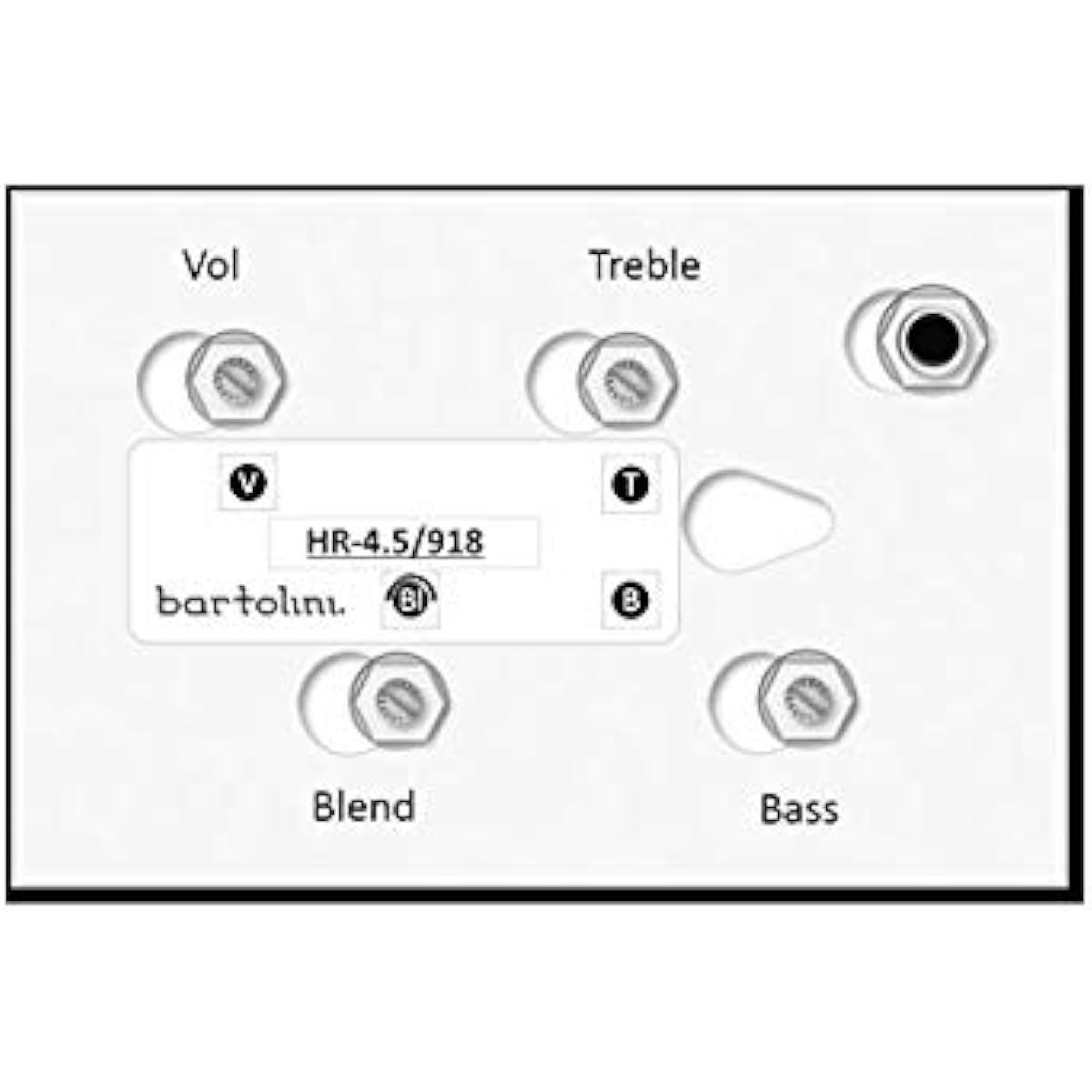 BARTOLINI Bass Preamp Kit HR-4.5/918