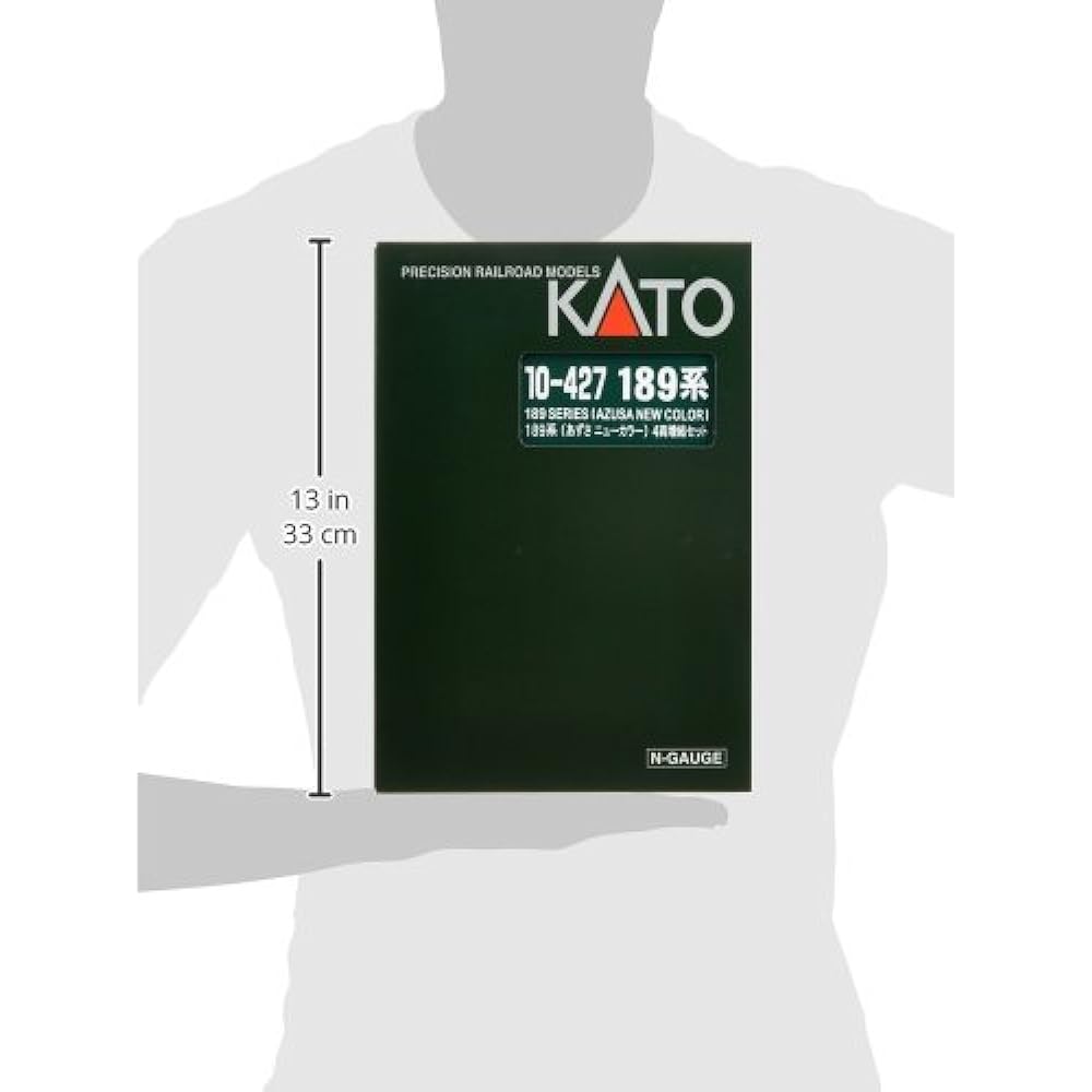 KATO N Gauge 189 Series Azusa New Color Additional 4-Car Set 10-427 Railway Model Train