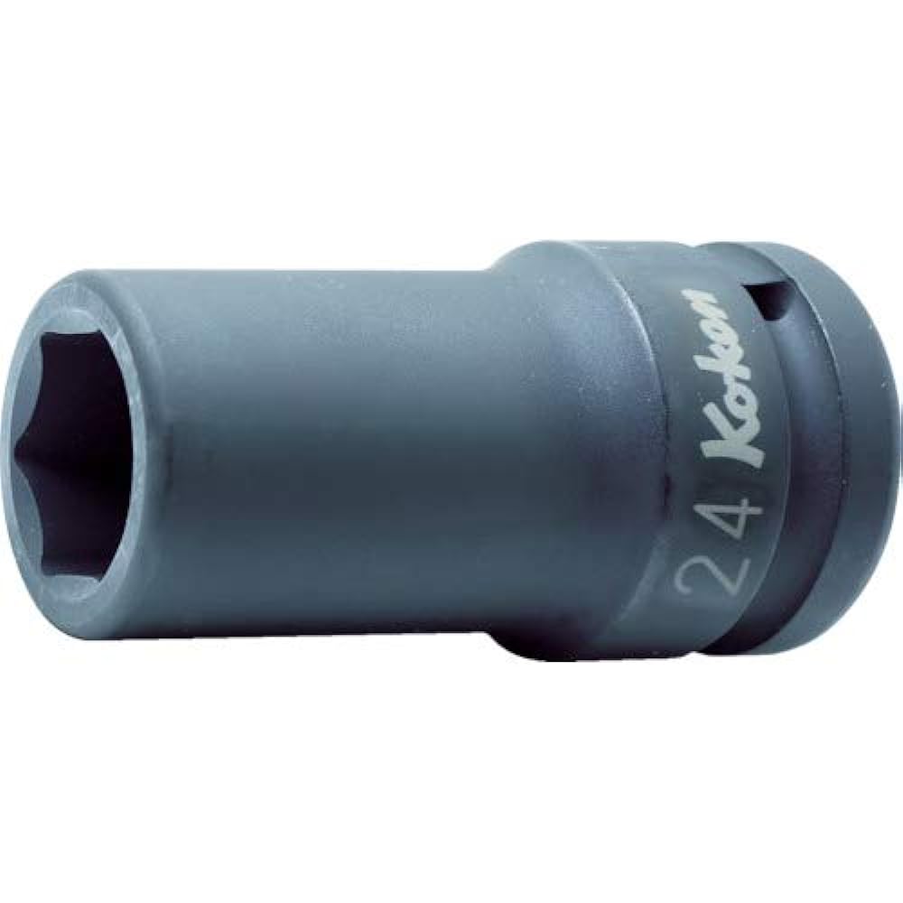 Koken 1(25.4mm)SQ. Impact hexagonal semi-deep socket (thin wall) 35mm 18301X-35