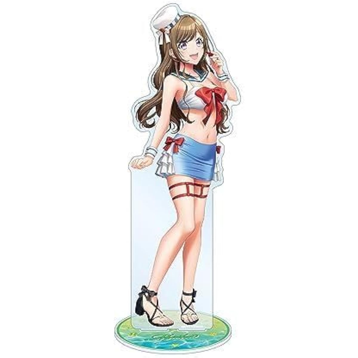 Only one available D4DJ Groovy Mix Original Illustration Marika Mizushima Marine Sailor ver. Extra Large Acrylic Stand CU