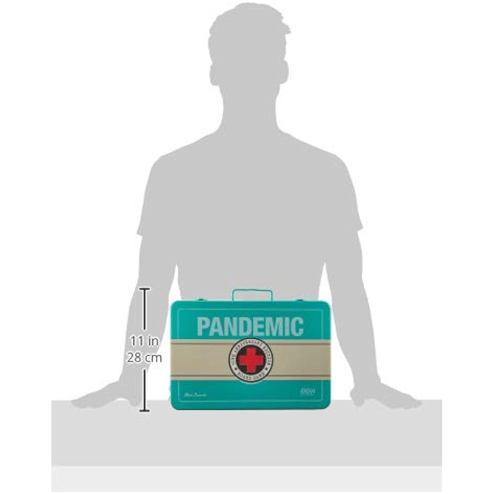 Hobby Japan Pandemic: 10th Anniversary Edition Japanese Version (2-4 players, 45 minutes, for ages 8 and up) Board Game