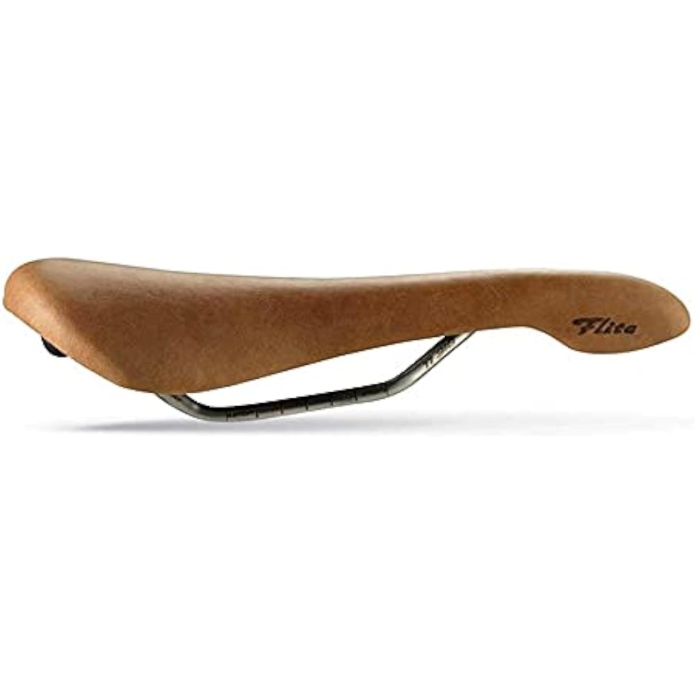 SELLE ITALY(セイイリア) MILAN FLITE RACER Ti316 L.BWN