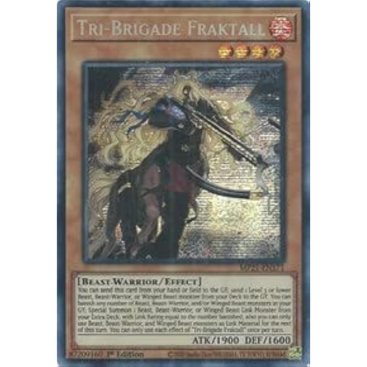 TriBrigade Fraktall - MP21-EN171 - Prism Secret Rare - First Edition