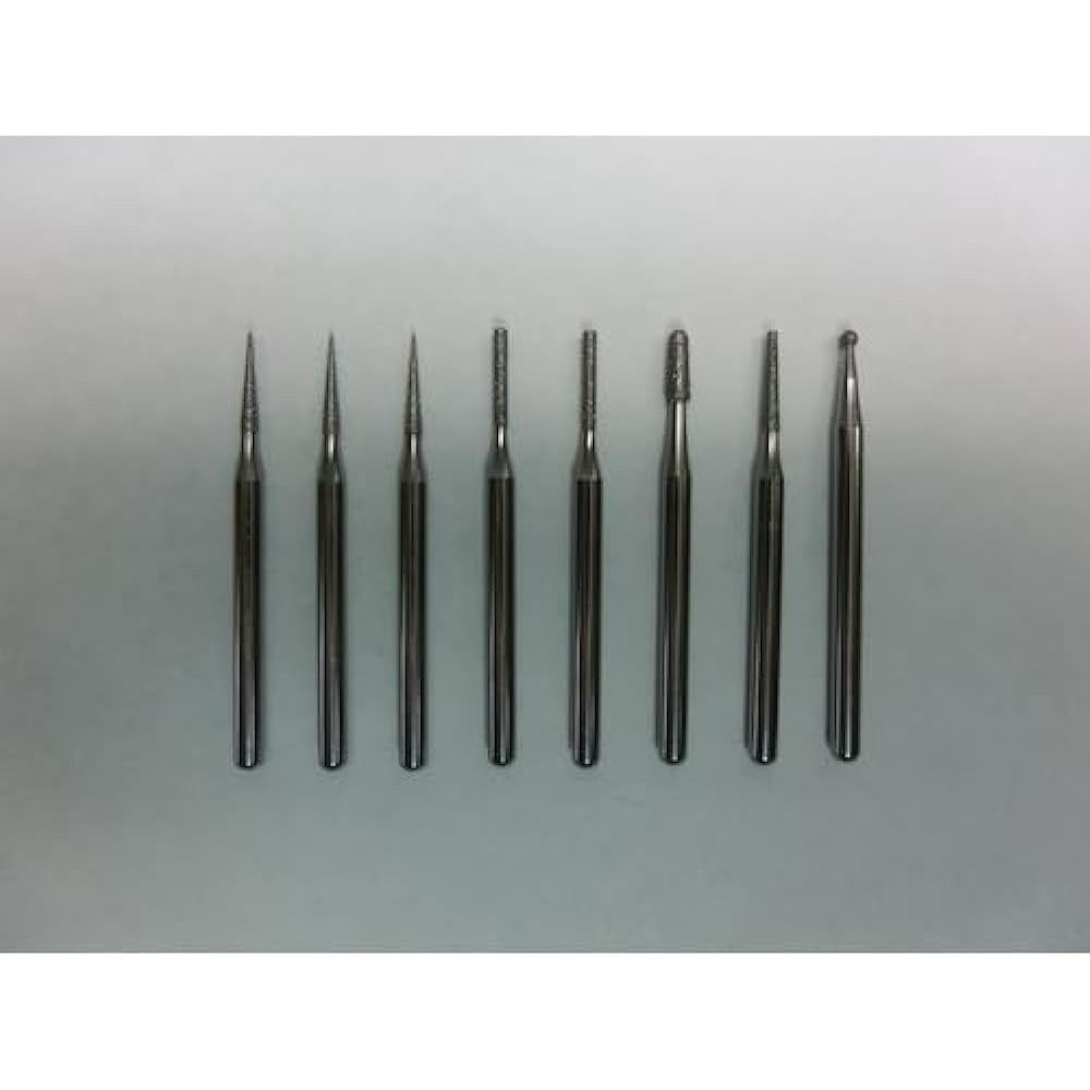 TRUSCO Diamond Bar 3mm Shaft Set of 8 T3-S8
