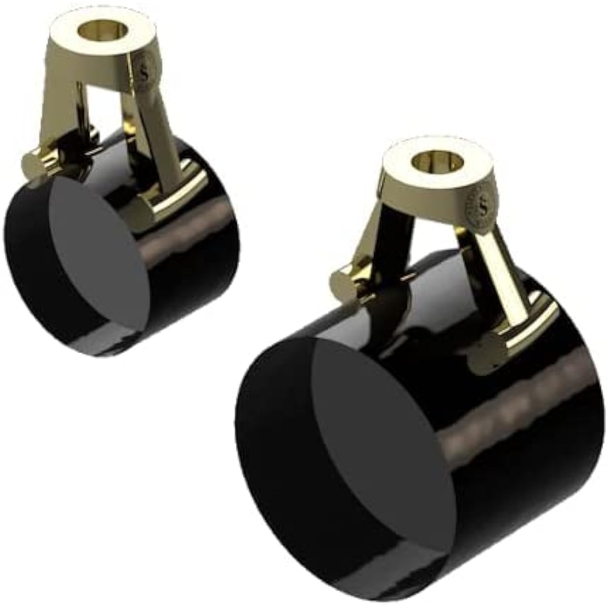 Silverstein ORIGINAL Black Silverstein 5th Generation Ligature Original Black (size 09 (Tenor S))