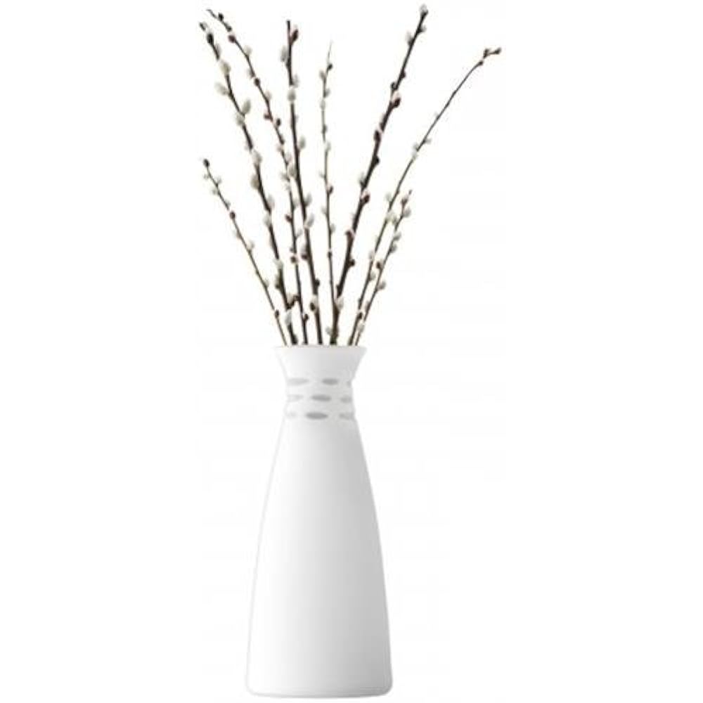 LSA Flower Vase White Height 30cm CROCHET G1245-29-511