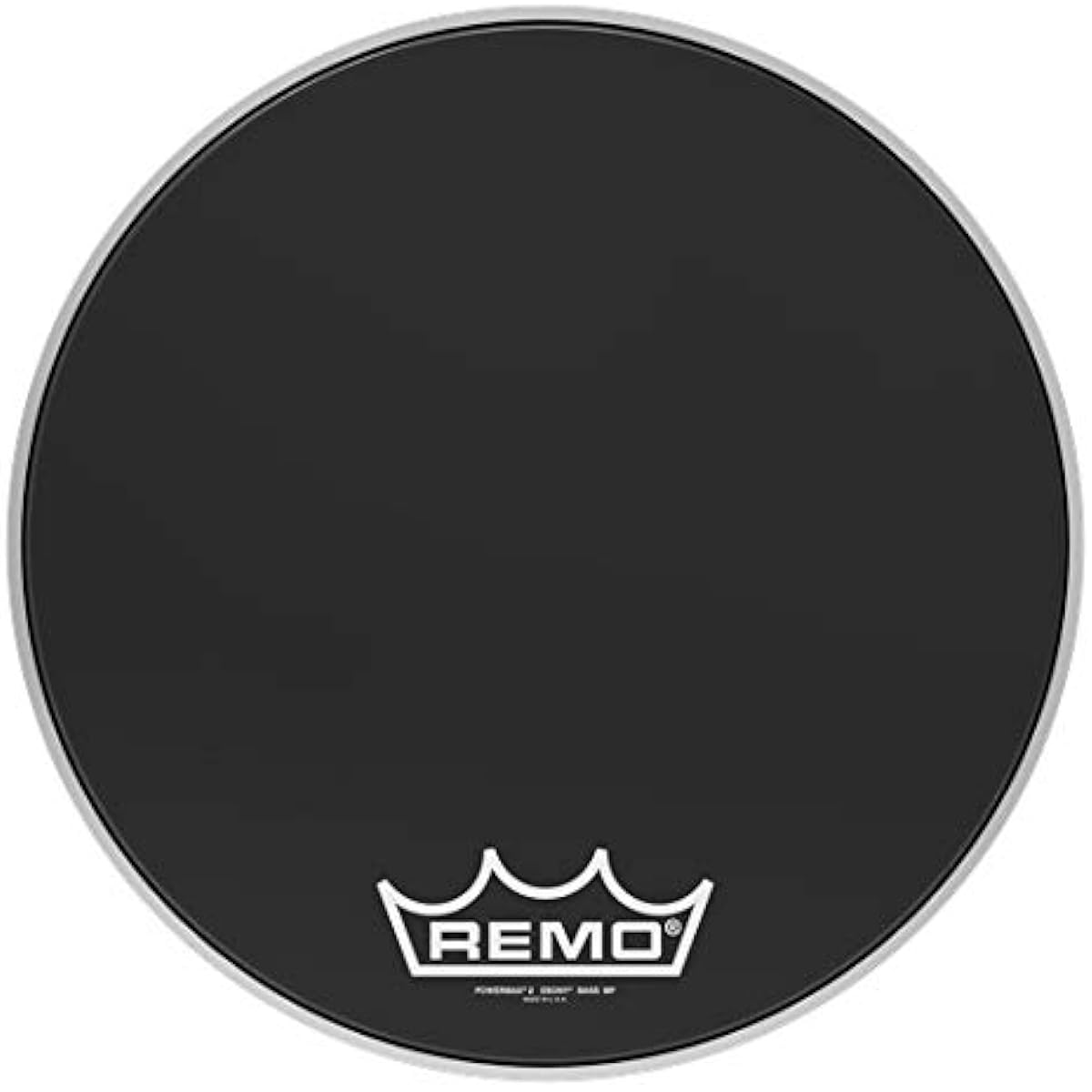REMO Power Max 2 Ebony Marching Drumhead PM-2418-MP 18"