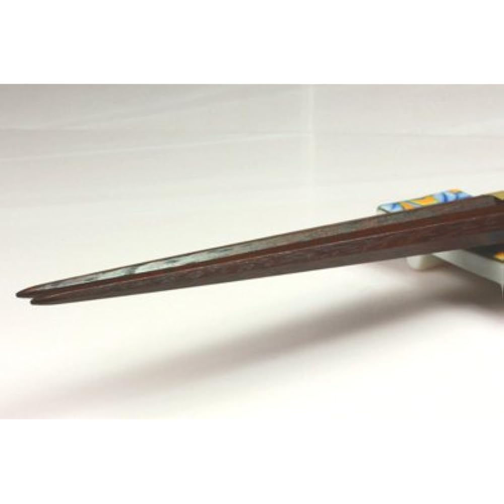 Daikokuya Edo Wooden Chopsticks, Technically Crafted, Iron Wood Seven Square Shaved (Slightly Thick) ◆1 serving Medium Size: 21.5cm