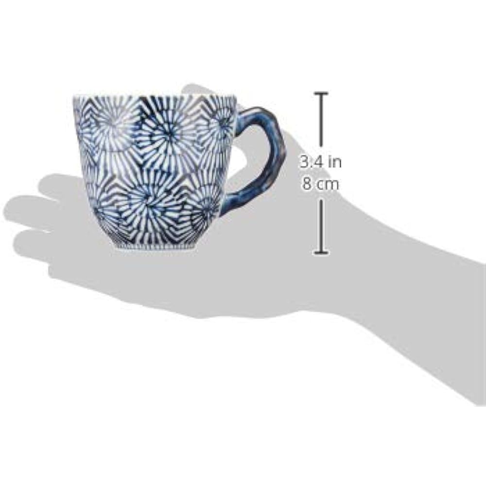 Arita Ware Soutagama Tako Arabesque Mug 91373