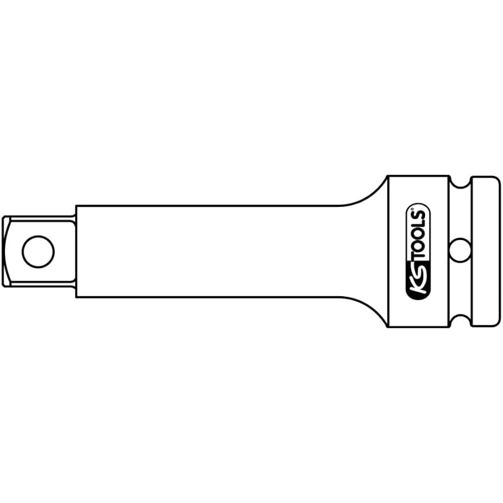 KS TOOLS 1" Impact extension 175mm 515.1804