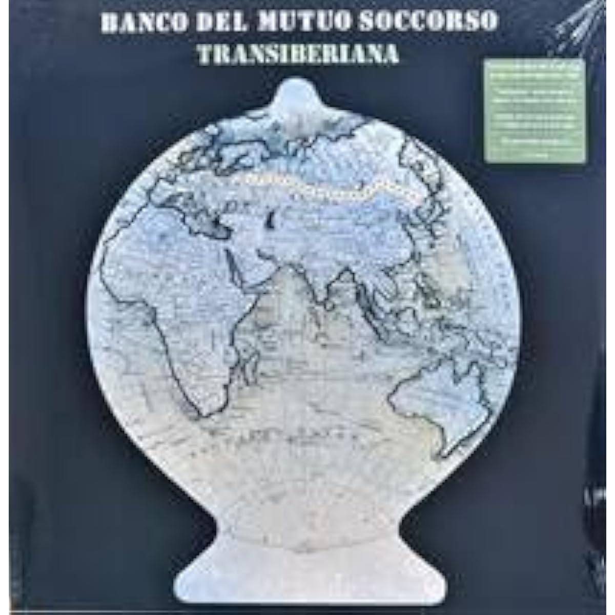 Banco Del Mutuo Soccorso - Transiberiana Limited edition 2-disc vinyl record with 2 bonus tracks and CD
