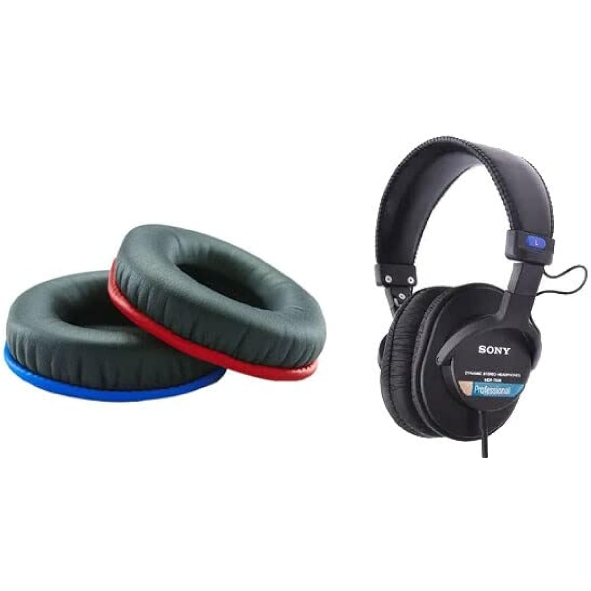 Sony MDR-7506 + YAXI stpad-DX-LR ear pad set closed type headphones