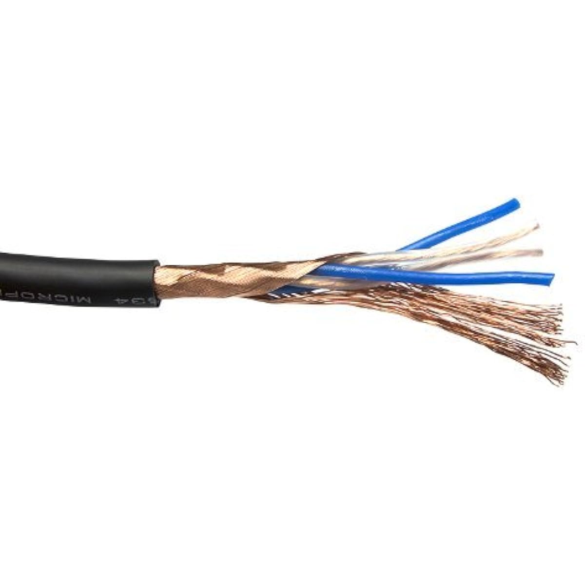 Mogami 2534 Neglex "Quad" Microphone Cable Black 50m