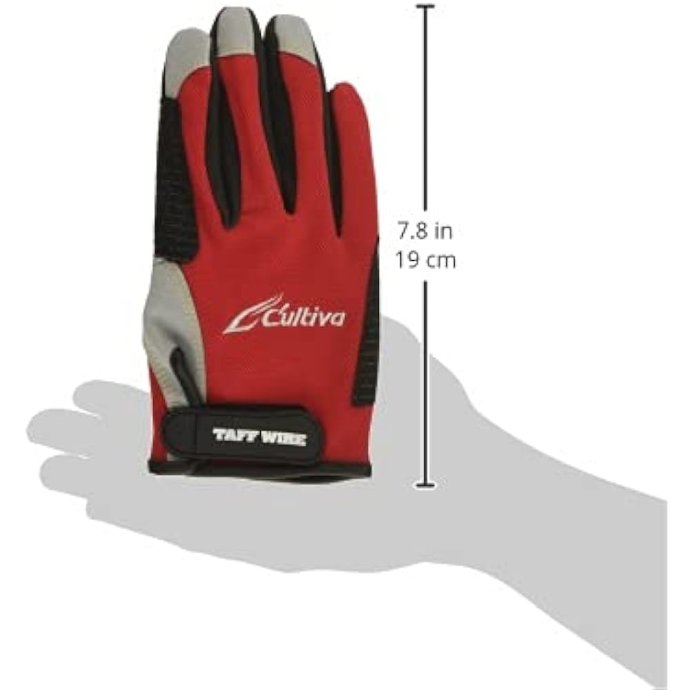 OWNER Fishing Gloves Game M Red 209918