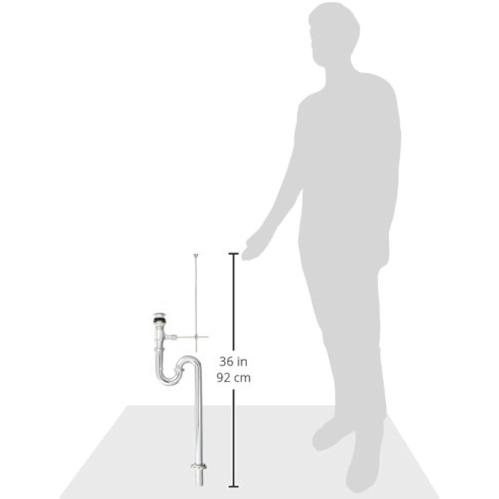 TOTO floor drain fitting (32mm, S-trap, pop-up) T7S11
