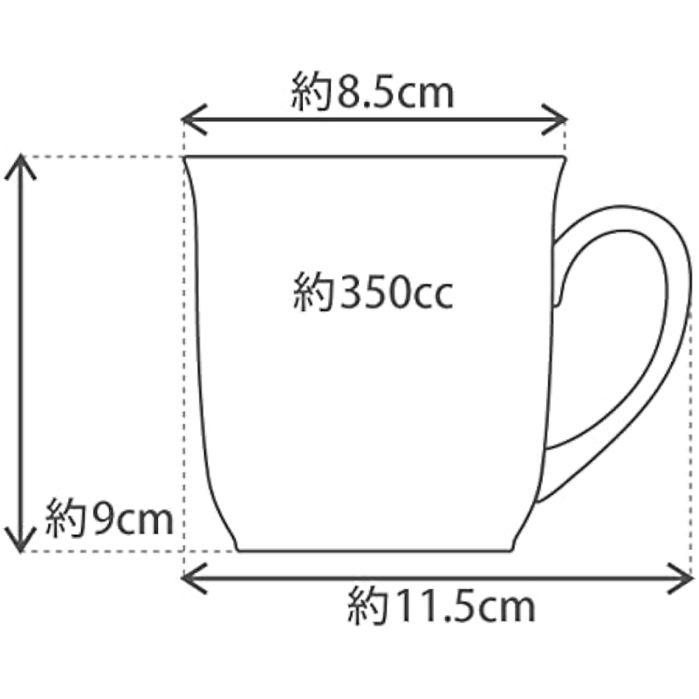 Okura Toen Blue Safari Mug (Zebra) <Microwave compatible> 124C/8200-1