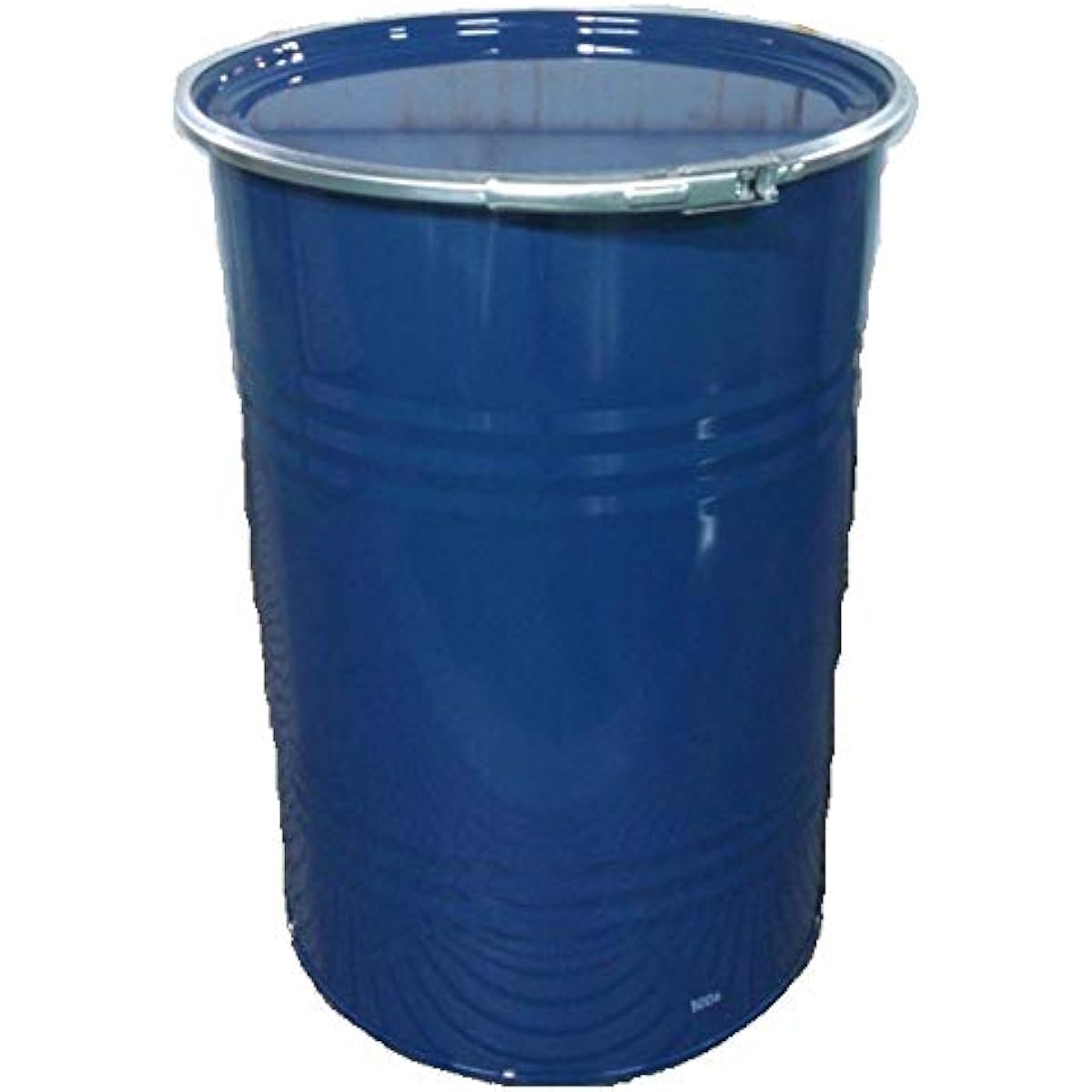 Saito Drum 100L open drum can blue inner surface unpainted