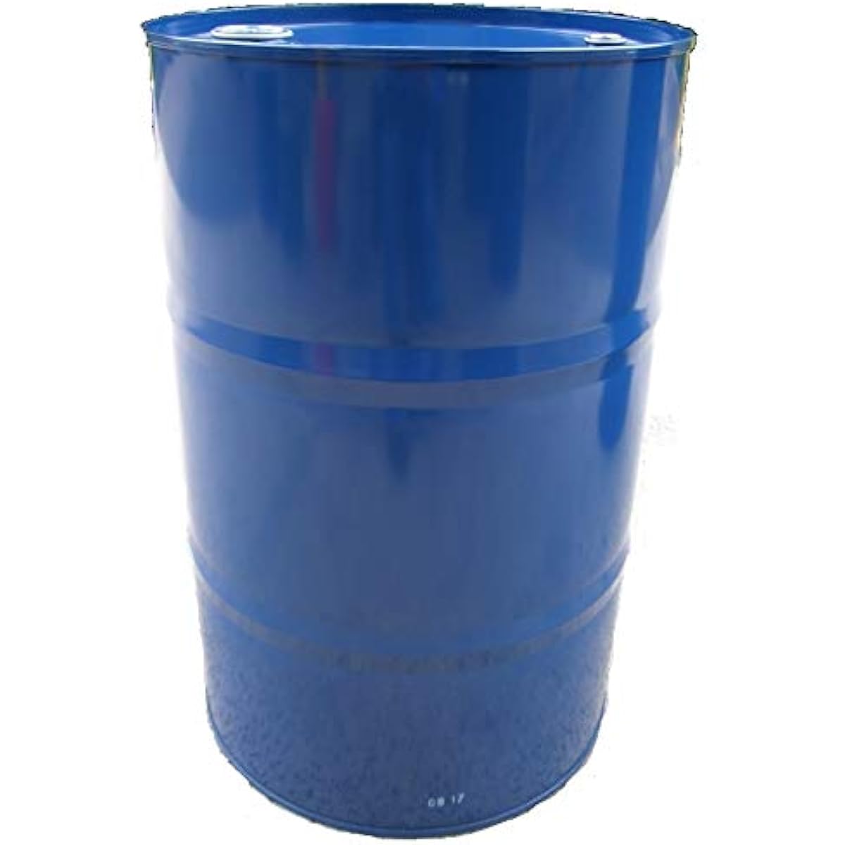 Saito Drum 100L closed drum can, blue, no inner surface painting
