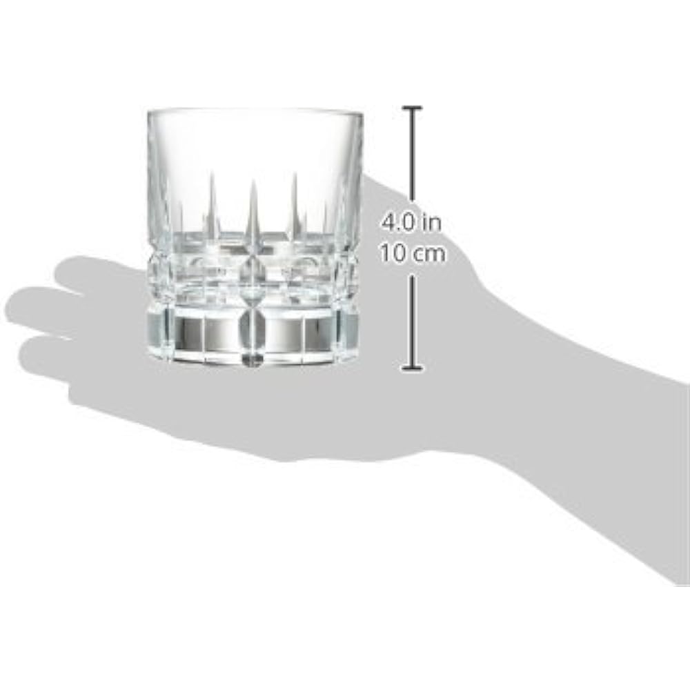 Da Vinci Crystal CARRARA Old Fashioned (Gift Box Included) Transparent