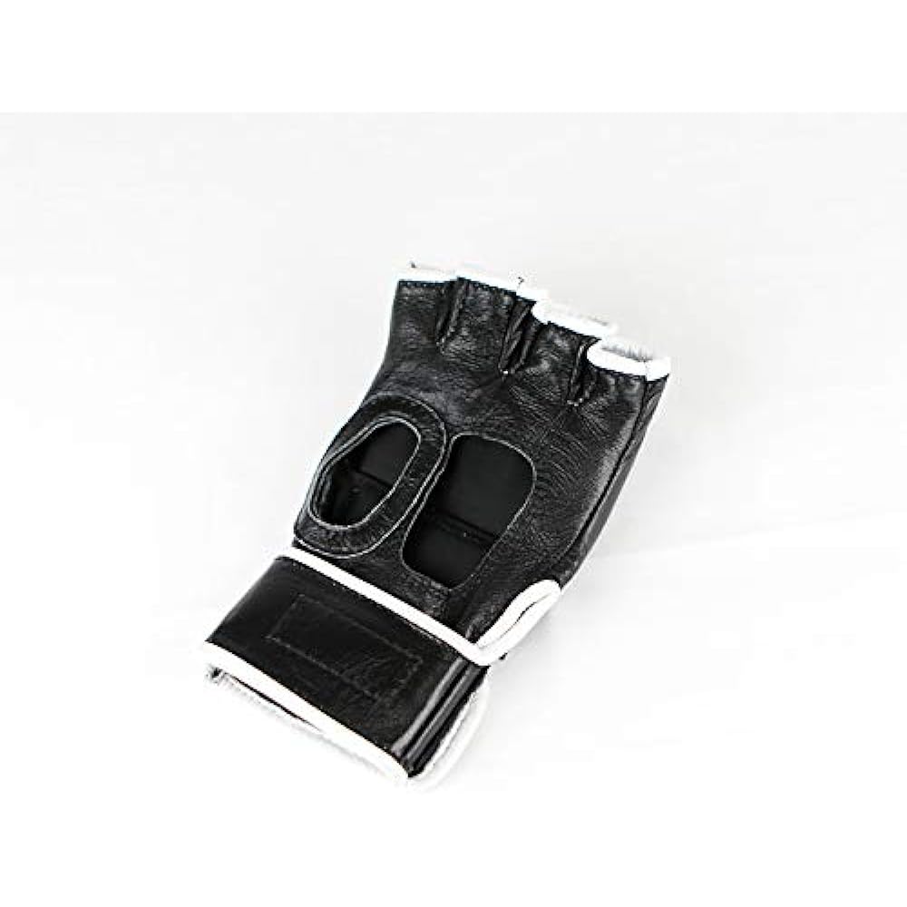 ISAMI Open Finger Gloves RS RS-003 //Isami Mixed Martial Arts MMA Genuine Leather Grappling Gloves