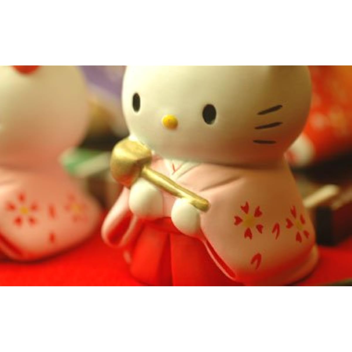 Setomono Market Hinamatsuri Decoration Set Hello Kitty Standing Hina Doll K301