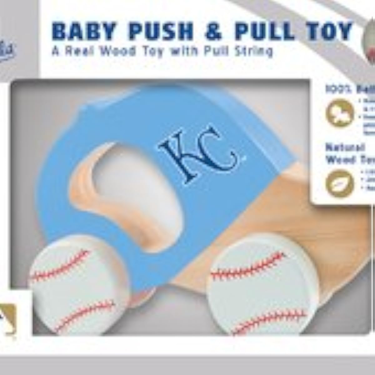 MasterPieces MLB Wooden Push & Pull Toy