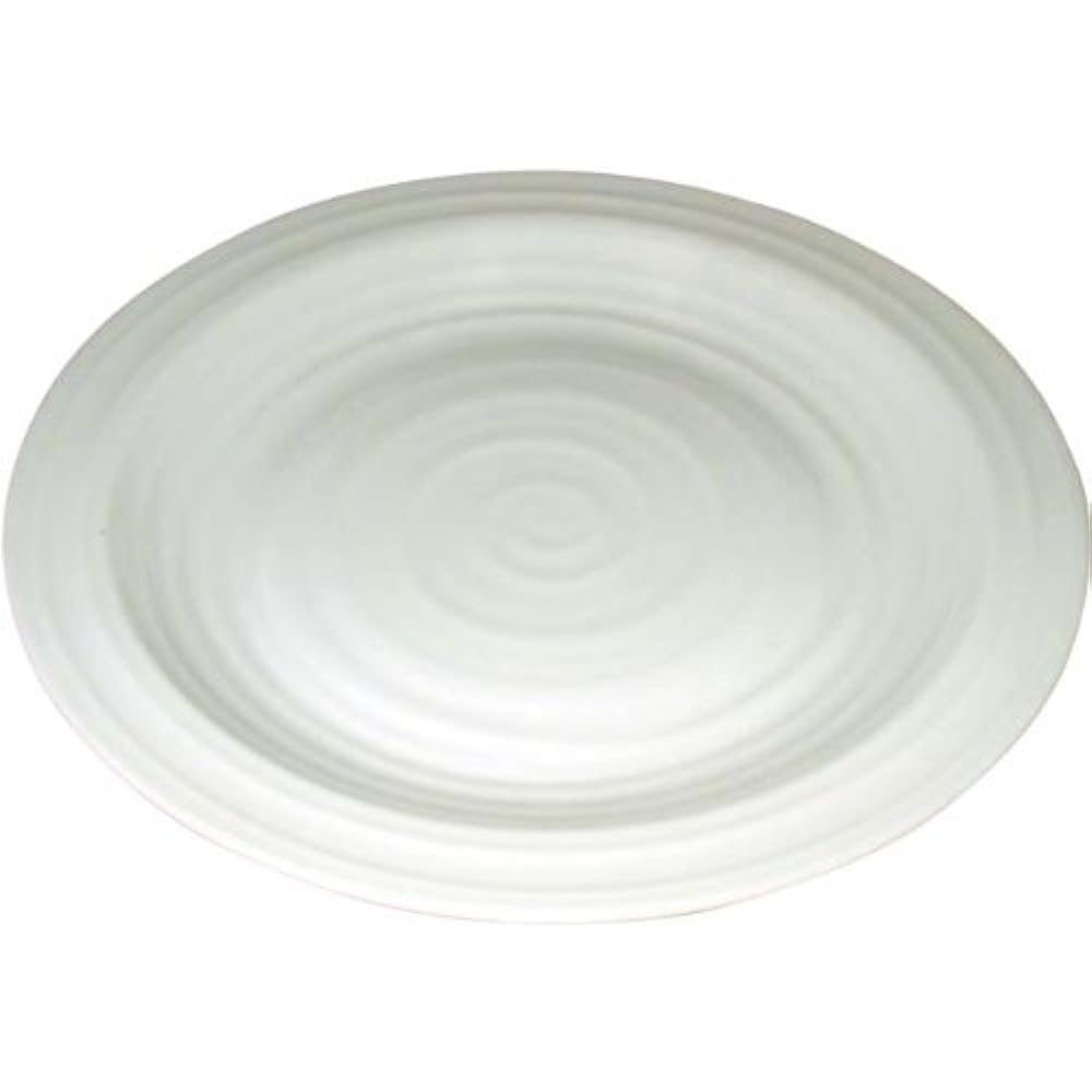 Ranchant Set of 2 Plate (Extra Large) Multi 1802-174042/Φ30x4cm Round Eye Arita Ware Made in Japan