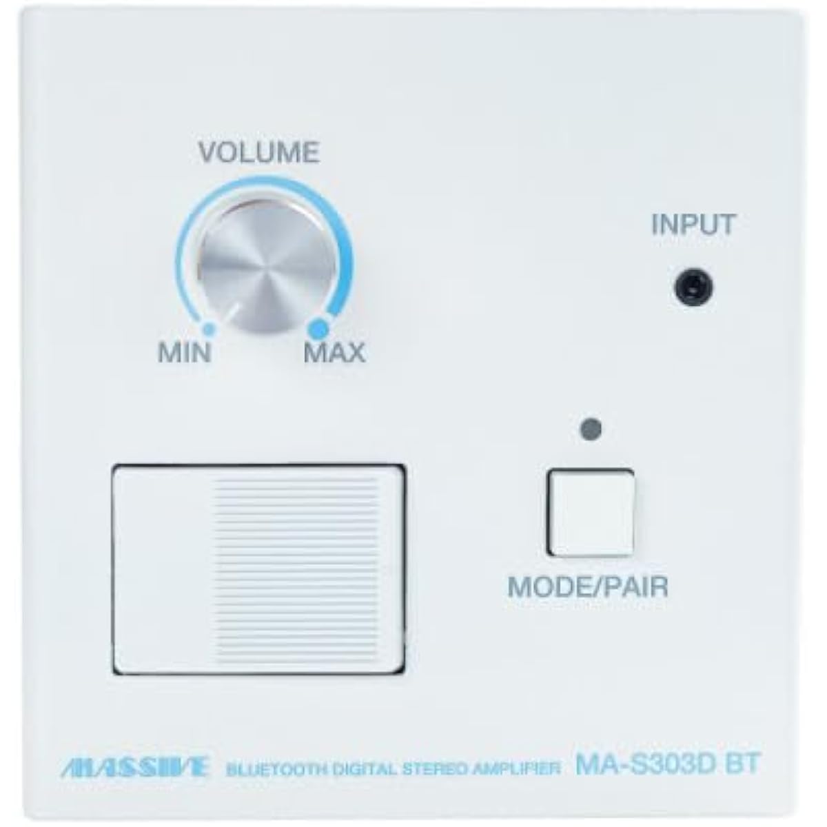 Wall-mounted stereo amplifier with Bluetooth function MA-S303D BT Mono/Stereo switchable