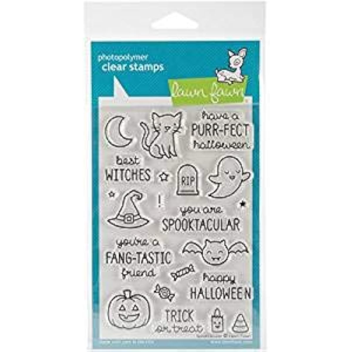 Spooktacular Cling Stamp Set // Lawn Fawn by Lawn Fawn