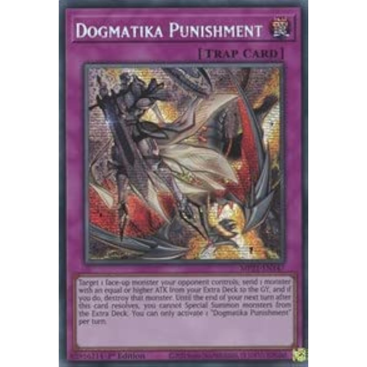 Dogmatika Punishment - MP21-EN147 - Prism Secret Rare - First Edition