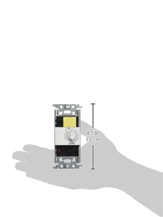 Panasonic Cosmo Series Wide 21 Embedded Electronic Bathroom Ventilation Switch Set "Strong" "Weak" Display Switch B, 12 Hour Timer Approximately 10 Seconds to 12 Hours Variable White WTC53918W