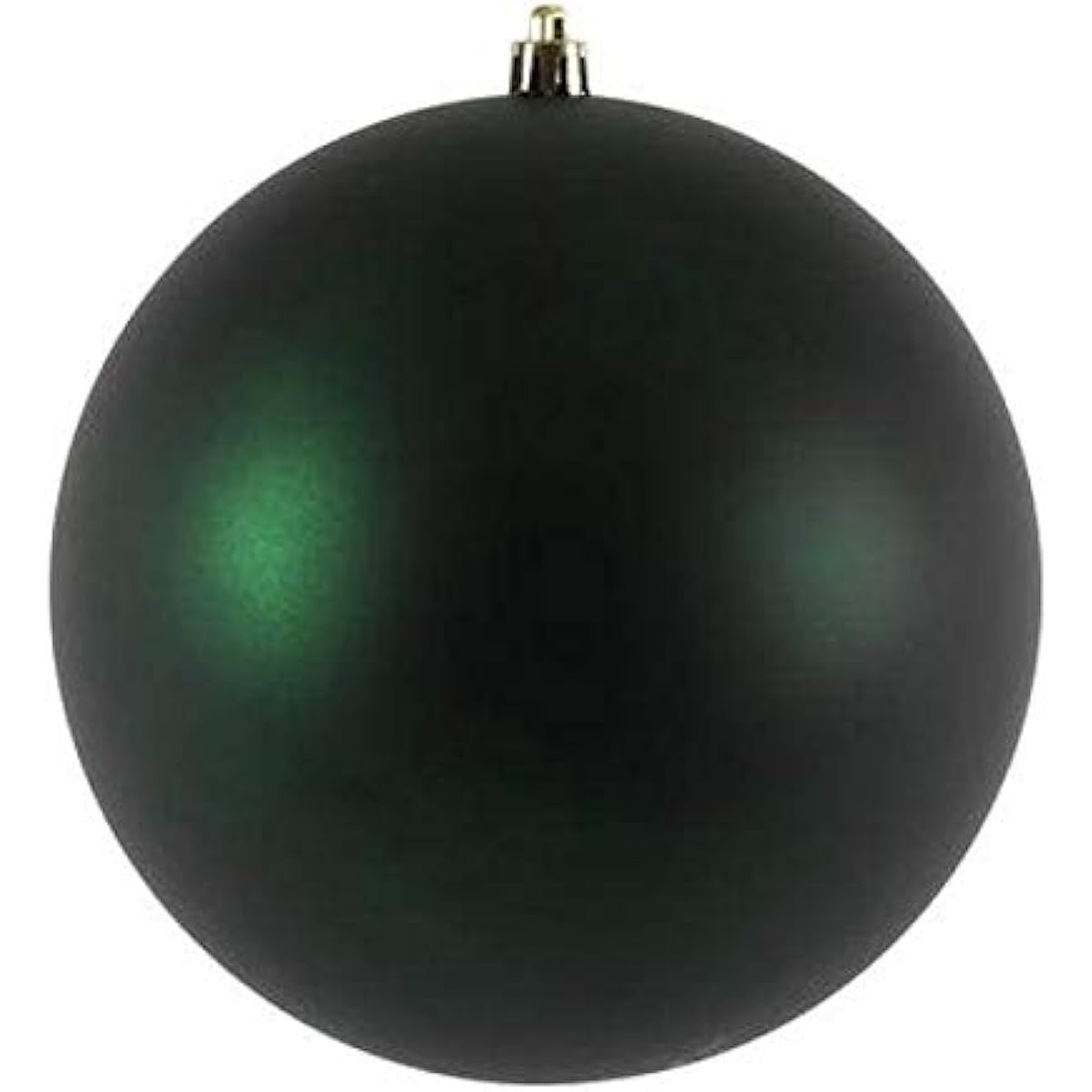 Vickerman 480000-2.4" Midnight Green Matte Ball Christmas Tree Ornaments (24 Pack) (N590674DMV)
