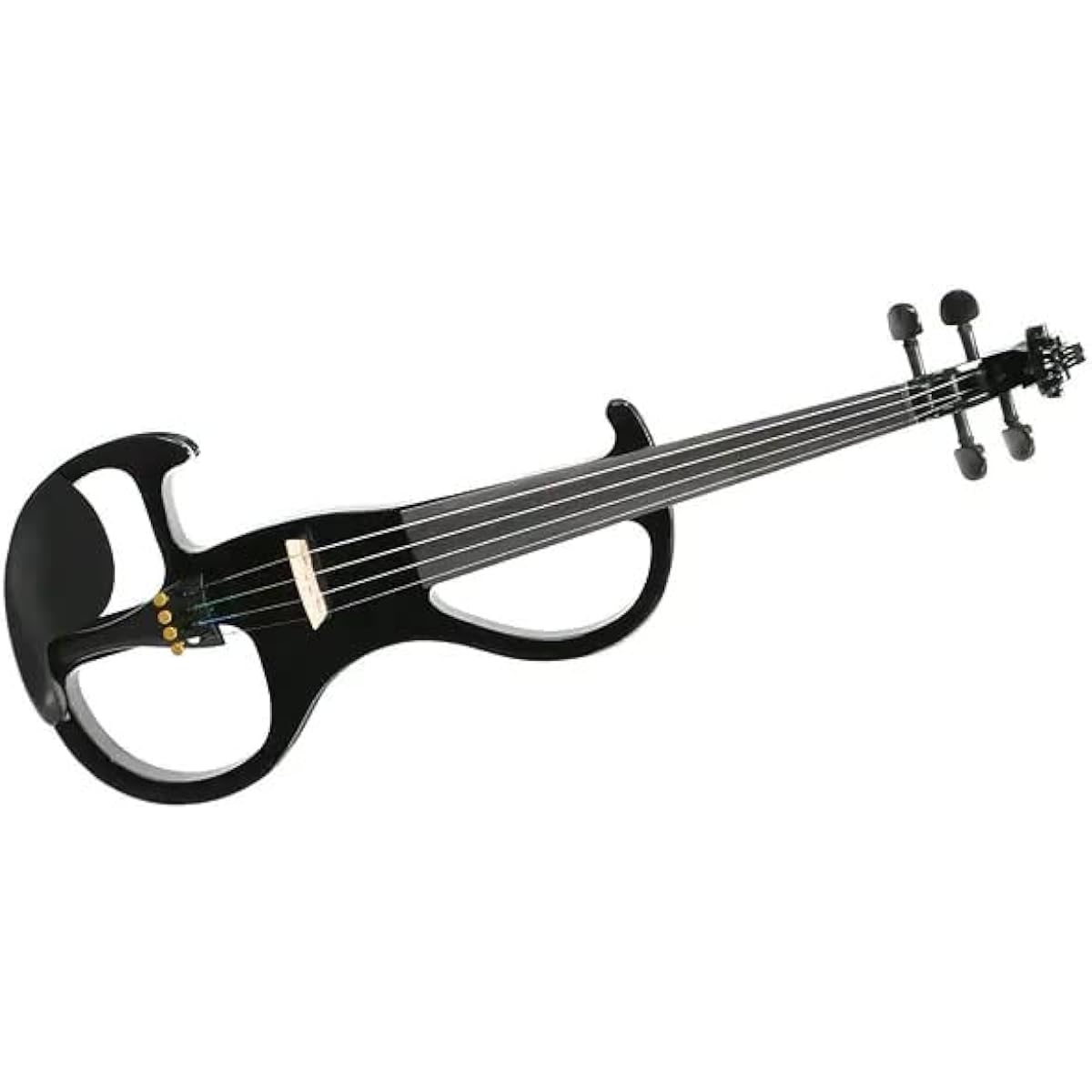 PLAYTECH Electric Violin 4/4 Beginner's Amplifier Set Black
