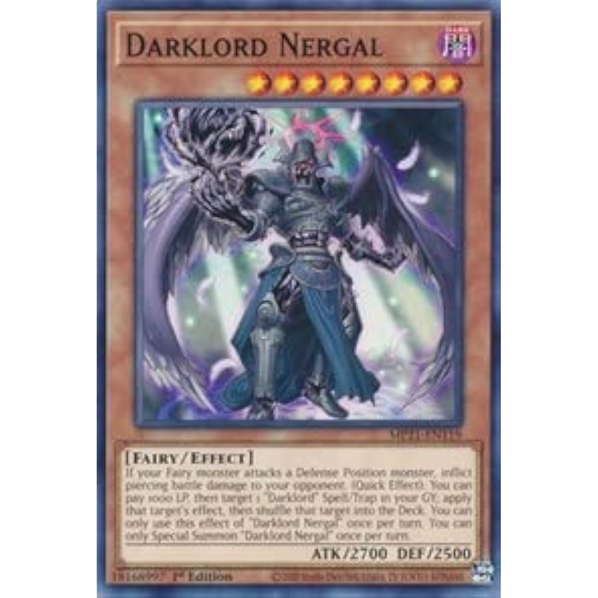 Darklord Nergal - MP21-EN119 - Common - 1st Edition.