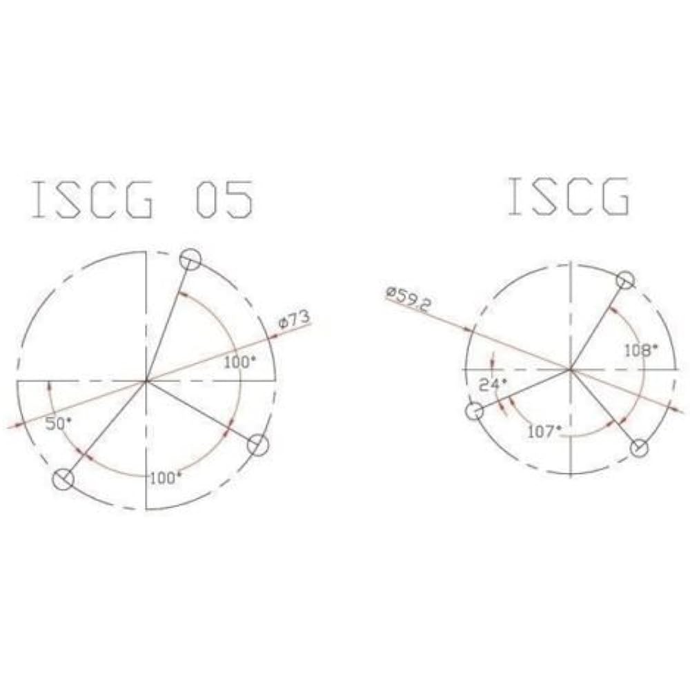 FOURIERS ISCG 05 BB Adapter Bottom Bracket Plate Chain Guide Conversion
