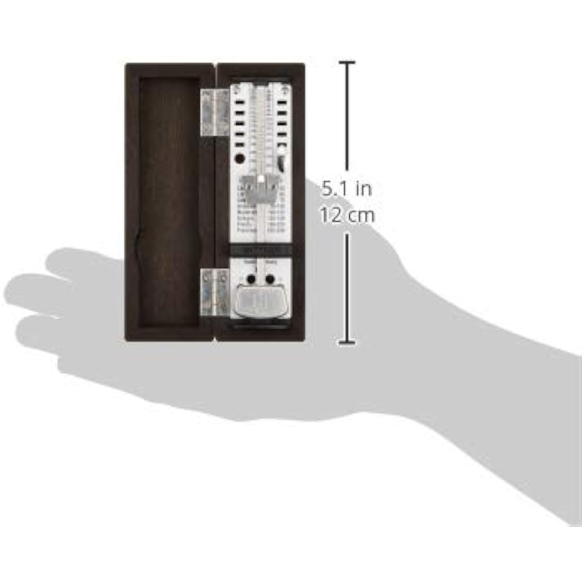 Wittner Metronome Super Mini (Wooden) Black model No.880260