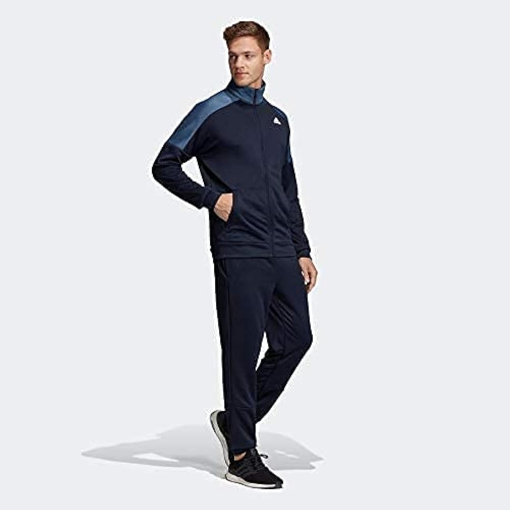 adidas Adidas BADGE OF SPORT TRACKSUIT Badge of Sports Tracksuit Full Zip Jacket x Long Pants Top and Bottom Set Jersey M (167-173cm) Domestic Genuine Product FTO54 Legend Ink