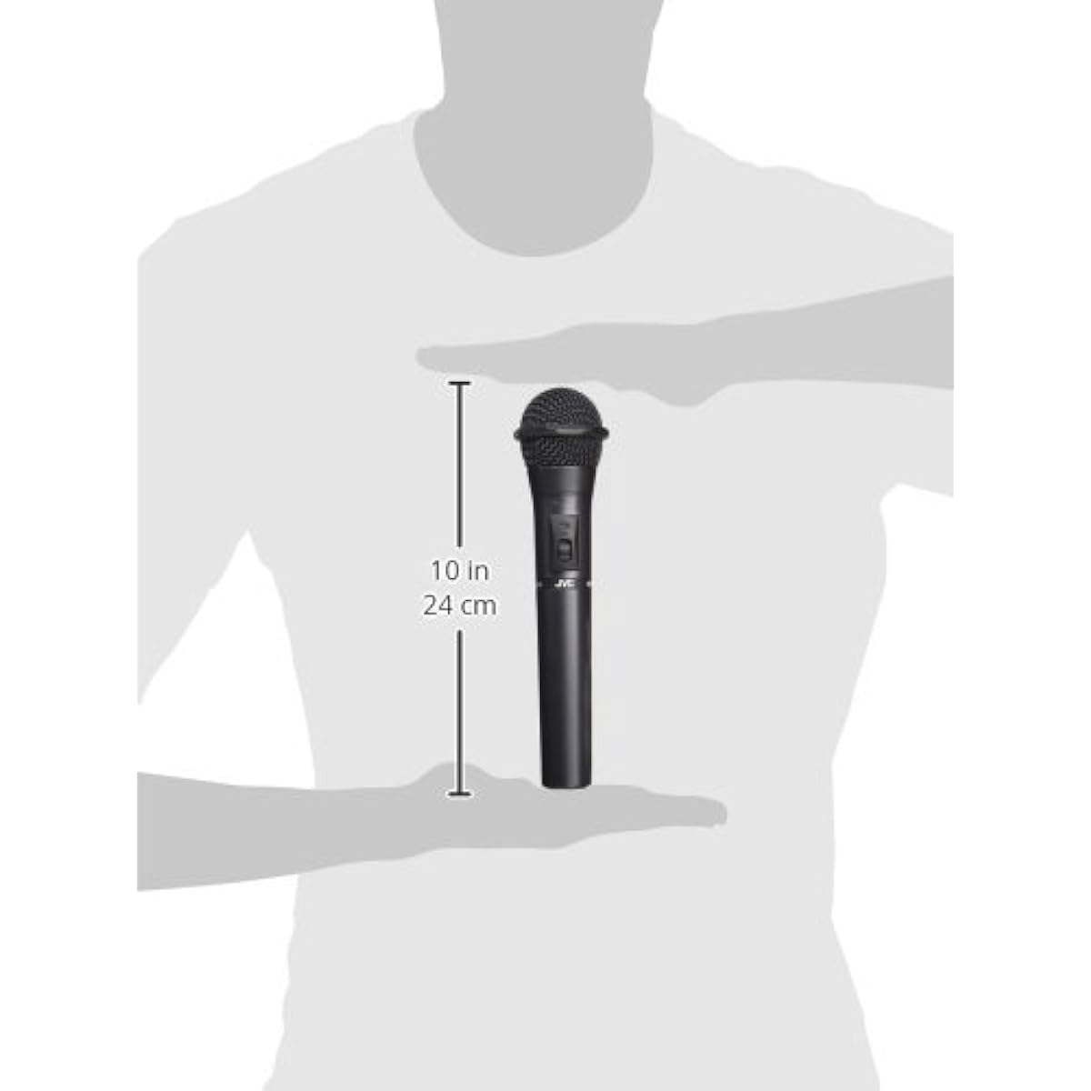 JVC 800MHz handheld wireless microphone WM-P902