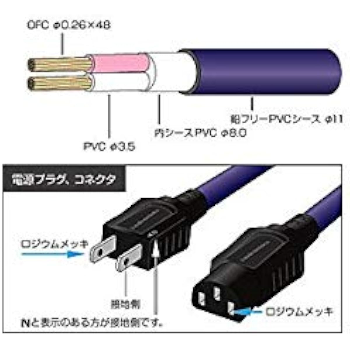 audio technica power cable AT-PC1000