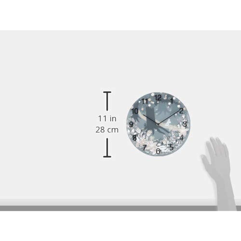 Moomin timepieces Moomin Wall Clock Moomin in the Forest MTP030008