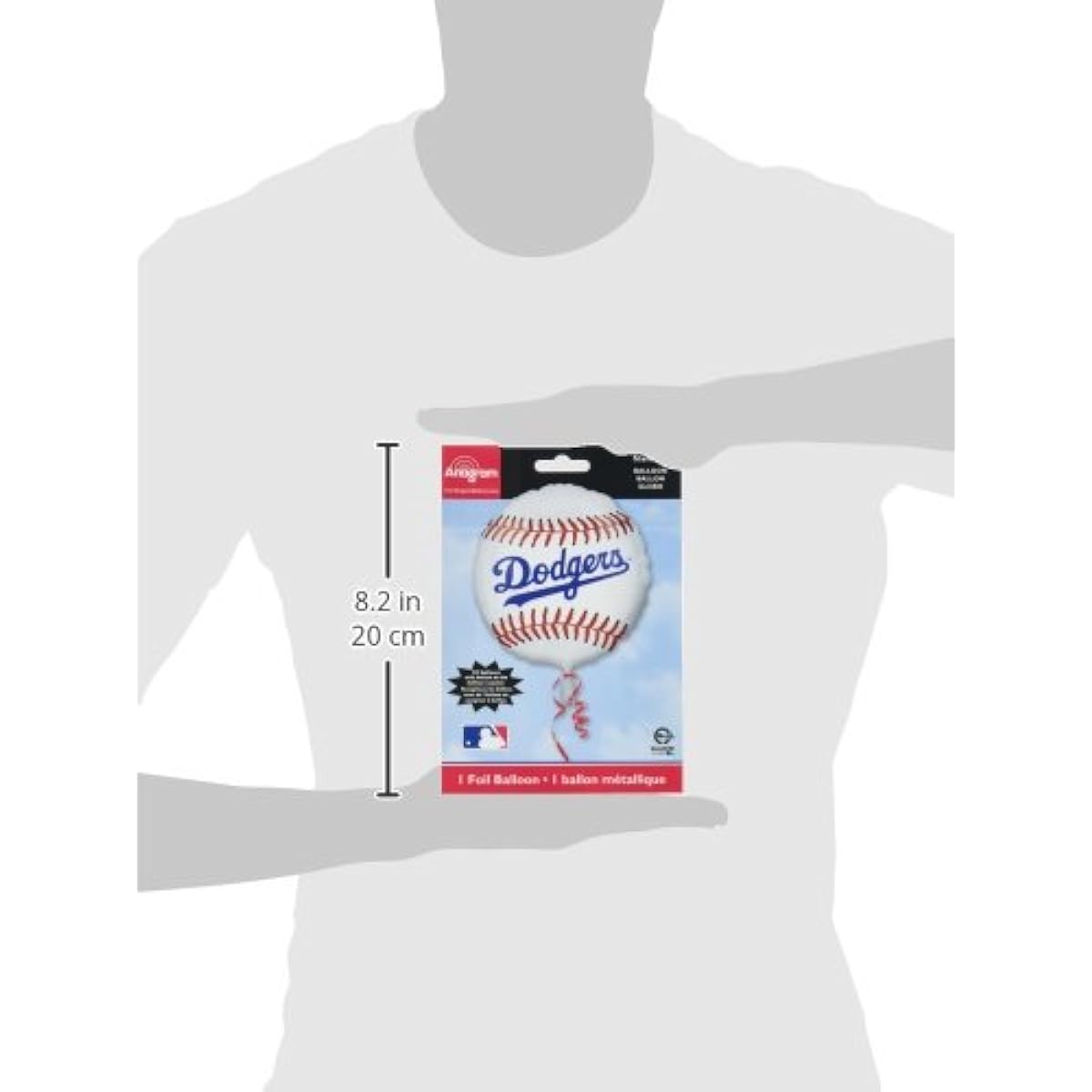 Anagram International Hx Los Angeles Dodgers Package Party Balloons, Multicolor
