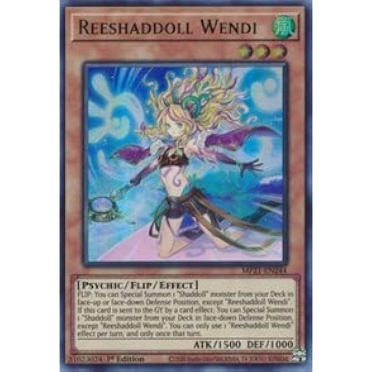 Reeshaddoll Wendi - MP21-EN244 - Ultra Rare - First Edition.