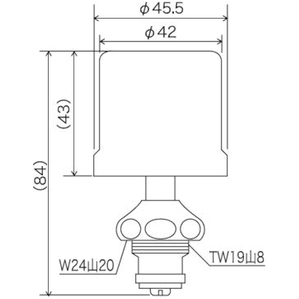 KVK water hammer reducer (for mounting on top of faucet) PZS503