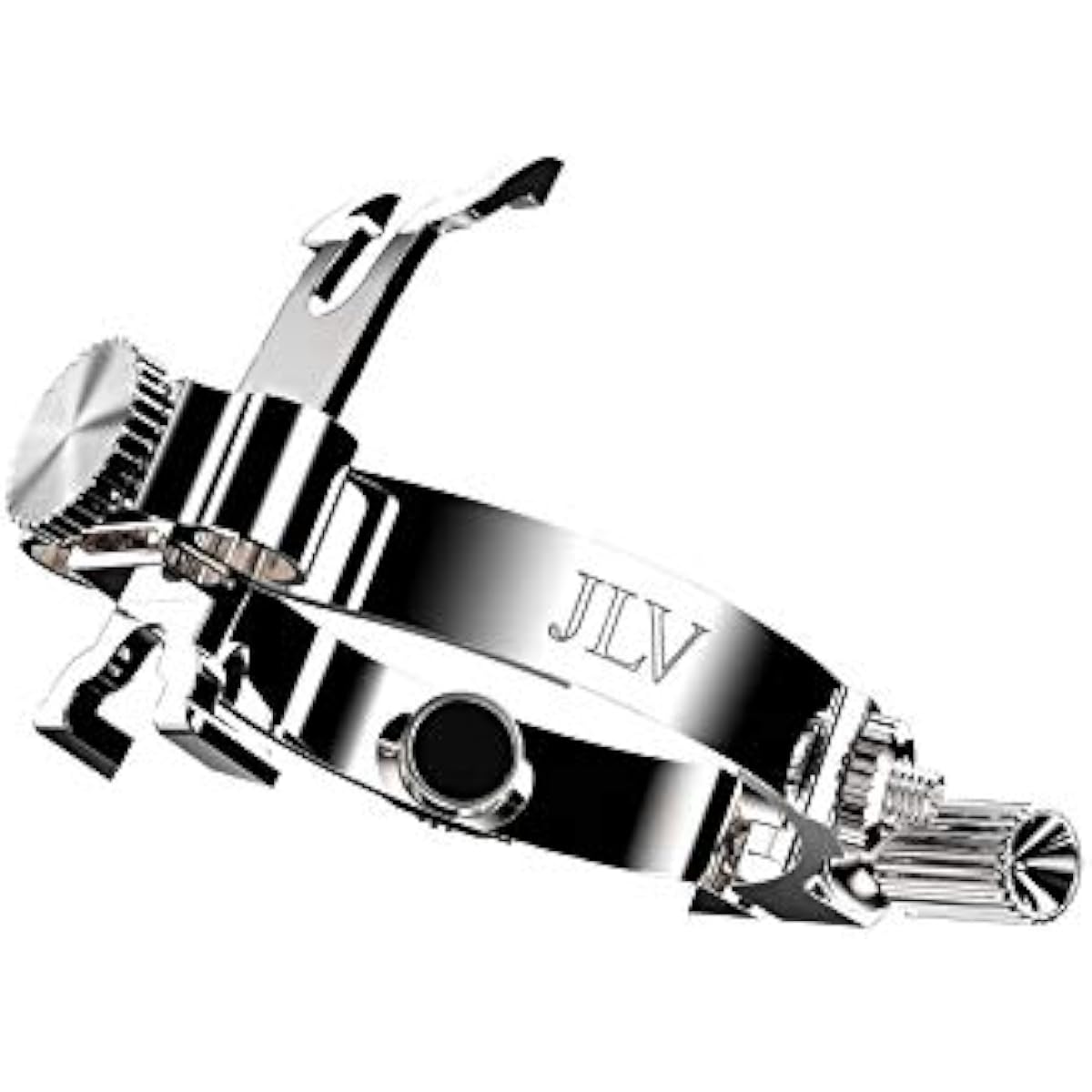JLV Ligature for Contrabass Clarinet (Silver Plated)